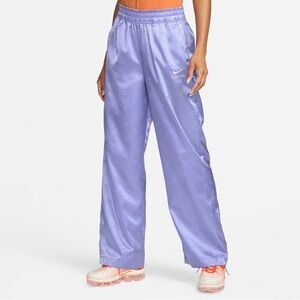 NIKE Women's Air High-rise Pants In Purple dq6583-569